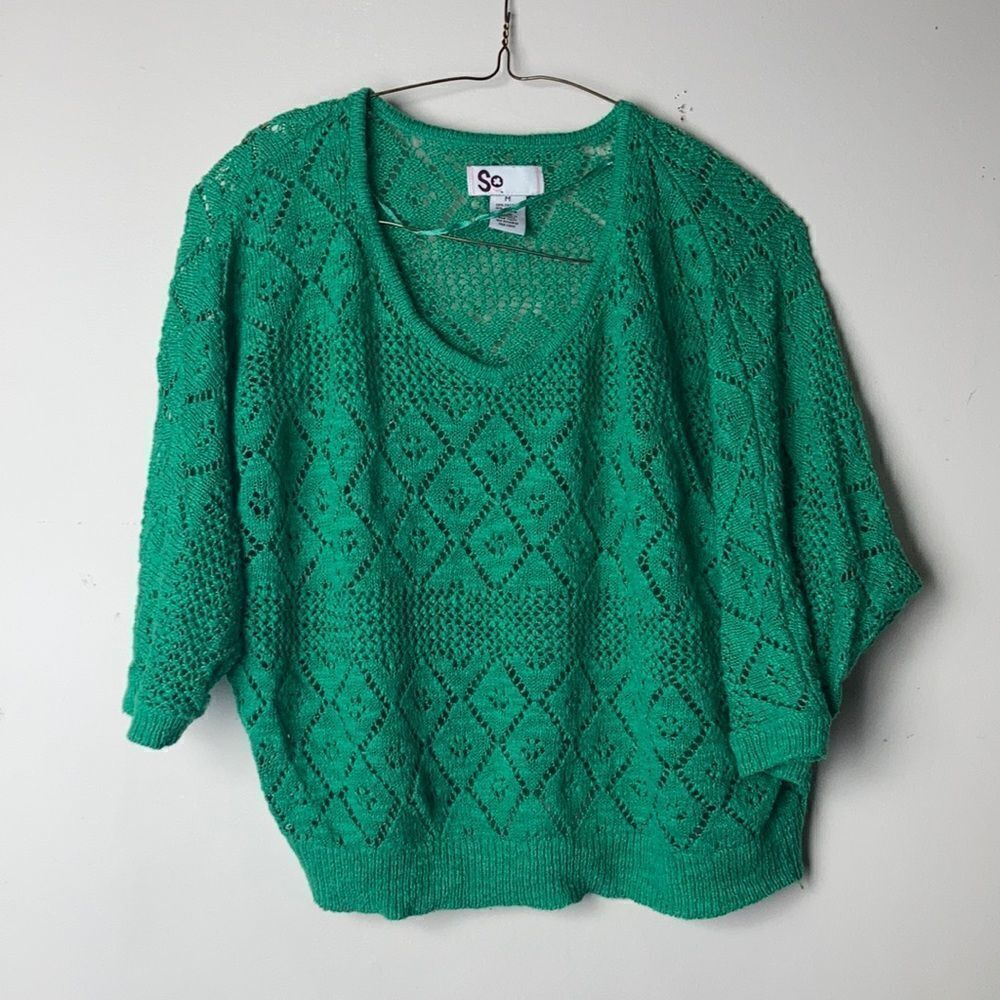 Green sweater 